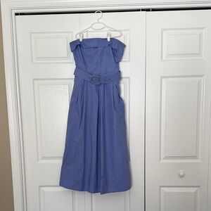 Lulu's Blue Midi Dress